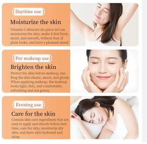 BIOAQUA Vitamin C Facial Care Set | مجموعة العناية بالبشرة فيتامين C