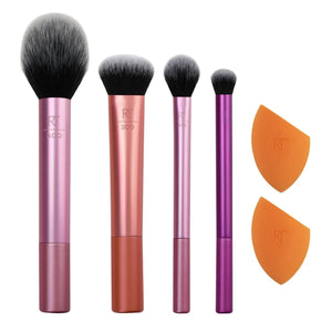 Makeup Brushes & Beauty Blender Set | مجموعة فرش المكياج والإسفنجة